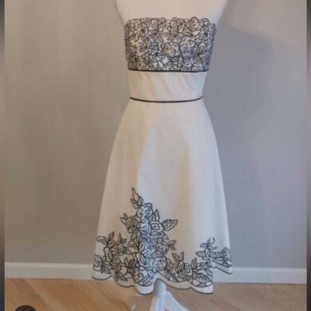 WHBM strapless summer dress. NWT